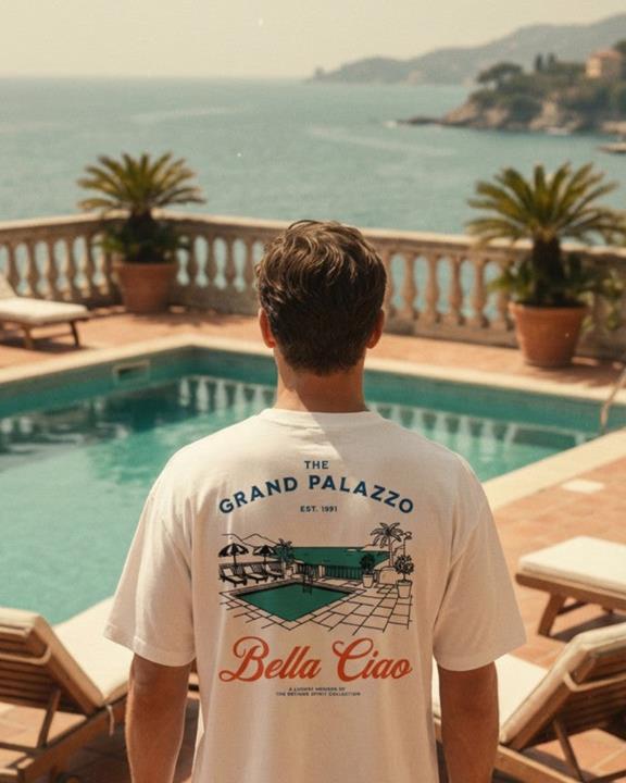 The Refined Spirit T-Shirt Unisex The Grand Palazzo Weiß