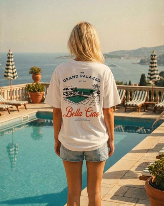 The Refined Spirit T-Shirt Unisex The Grand Palazzo Weiß
