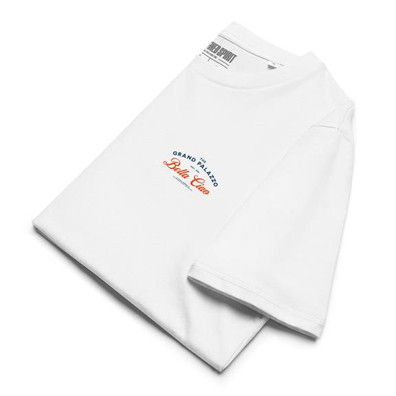 The Refined Spirit T-Shirt Unisex The Grand Palazzo Weiß