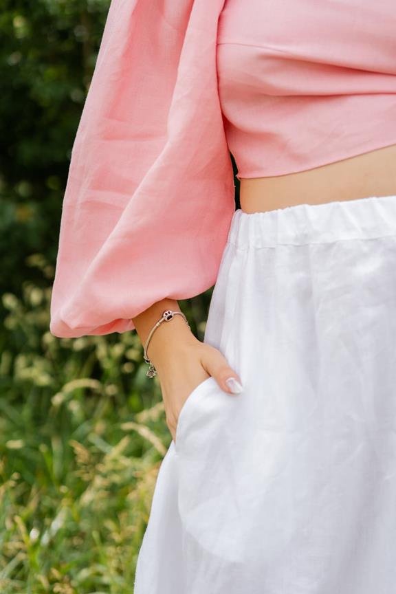 De IONESCU Crop Top Daia Pink