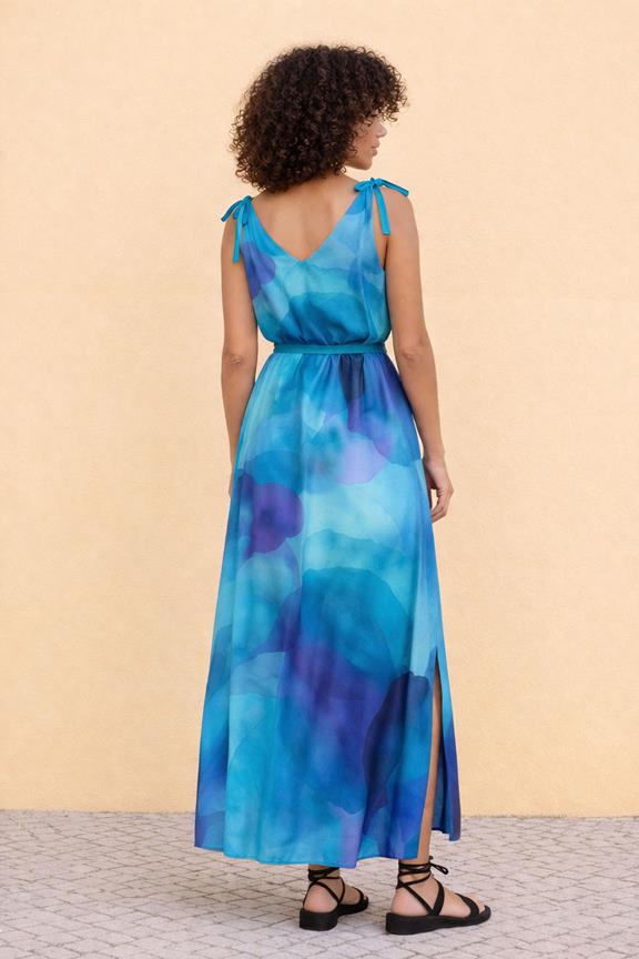 WiDDA Kleid Bowie Dark Clouds Blau