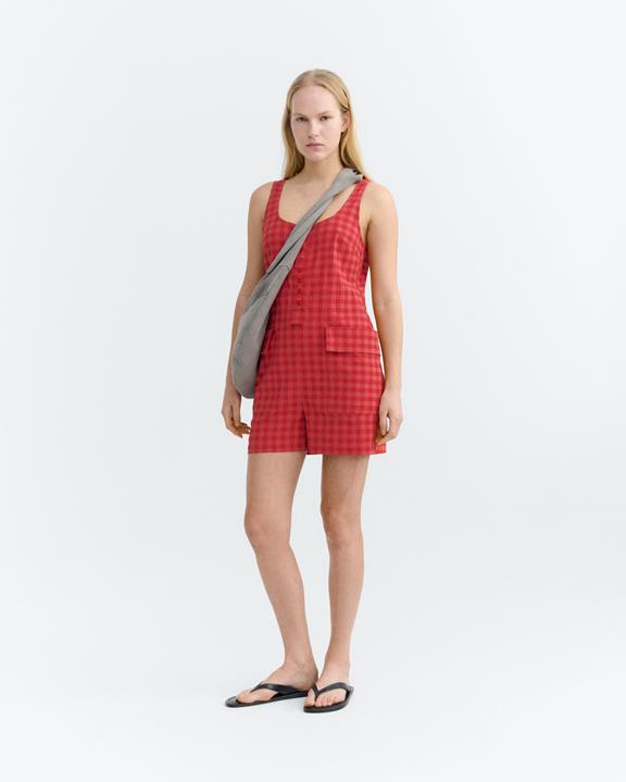 Thinking MU Jumpsuit Seersucker Maud Rot