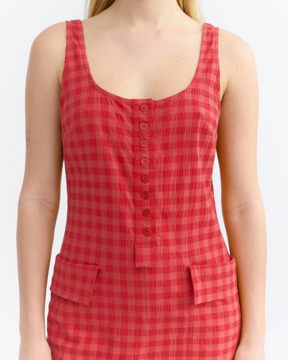 Thinking MU Jumpsuit Seersucker Maud Rot