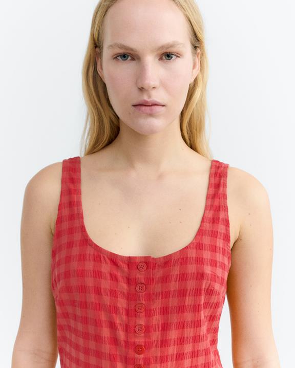 Thinking MU Jumpsuit Seersucker Maud Rot