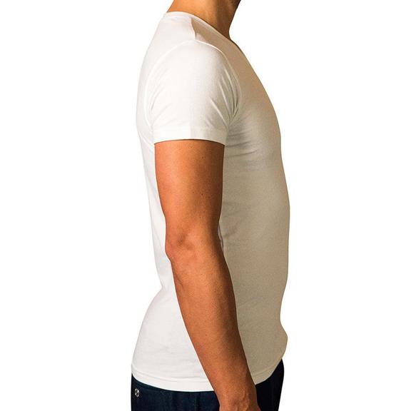 The Driftwood Tales Multipack 2x T-Shirt Basic V-Hals Wit