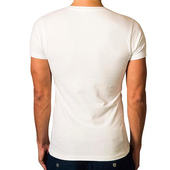 The Driftwood Tales Multipack 2x T-Shirt Basic V-Hals Wit