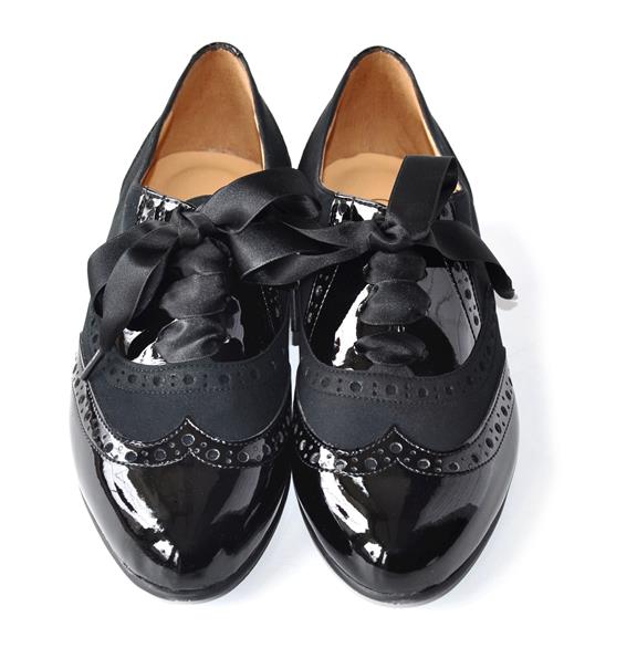 Chaussure À Lacets Mademoiselle Noir 2