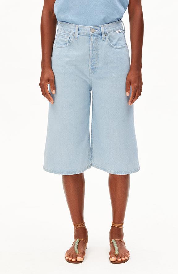 ARMEDANGELS Shorts City Denim Barrea Hellblau