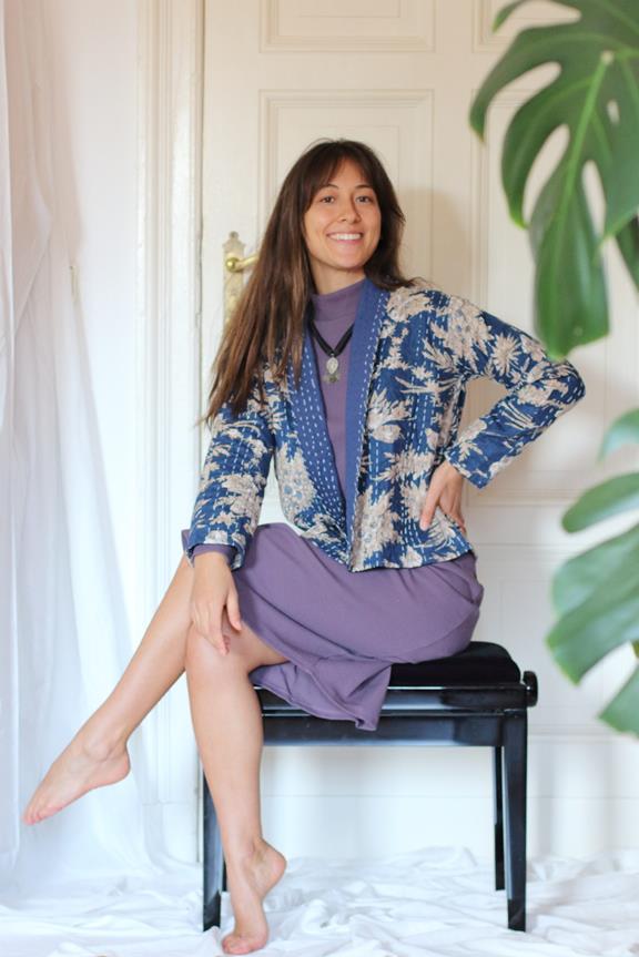 ManduTrap Cardigan Sunaja Blauw