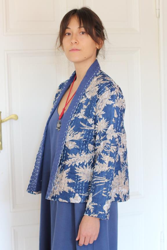 ManduTrap Cardigan Sunaja Blauw