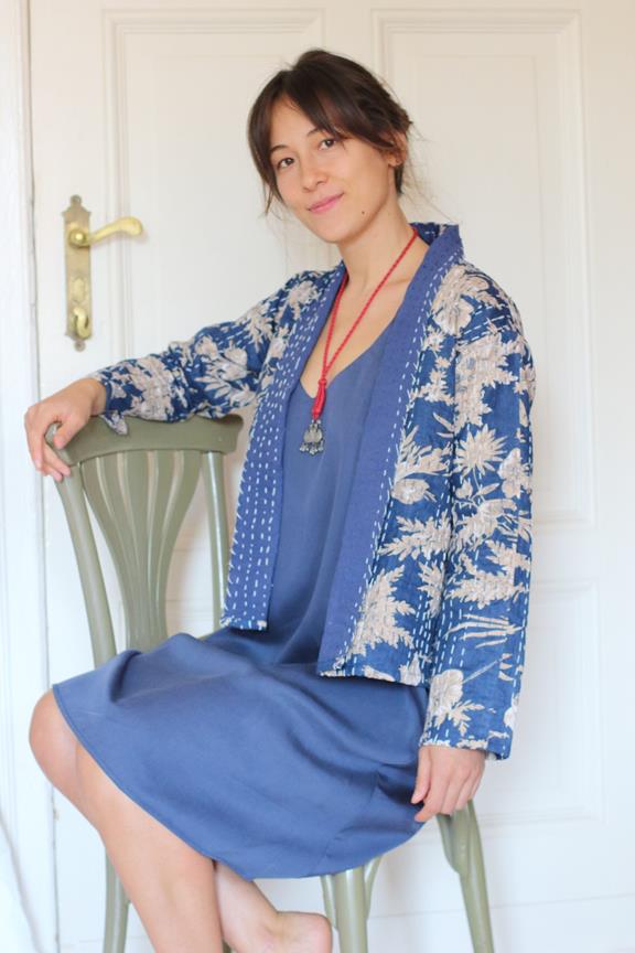ManduTrap Cardigan Sunaja Blauw