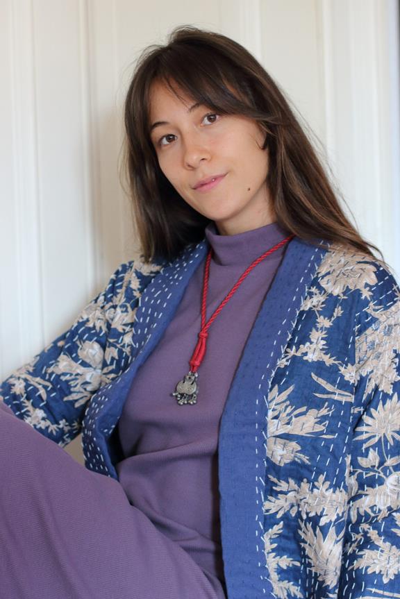 ManduTrap Cardigan Sunaja Blauw