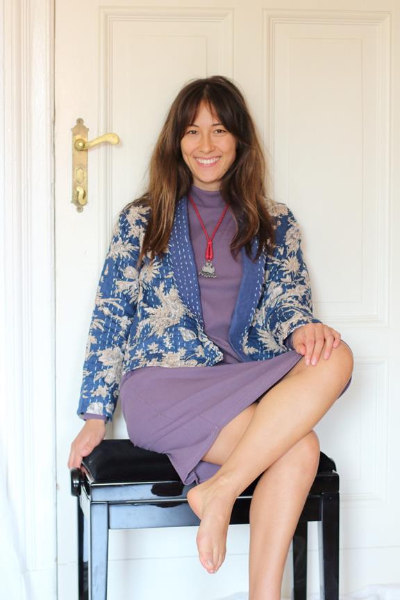 ManduTrap Cardigan Sunaja Blauw