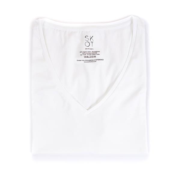 Sustainable T-Shirt Deep V-Neck 2 Pack Xxl 5