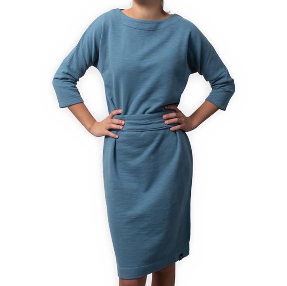 Dress - Recycled Sweat Fabric - Lavender Blueº 2