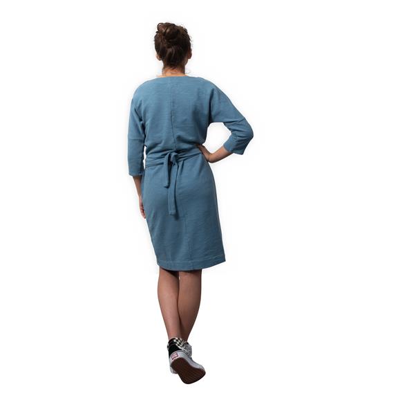 Dress - Recycled Sweat Fabric - Lavender Blueº 4
