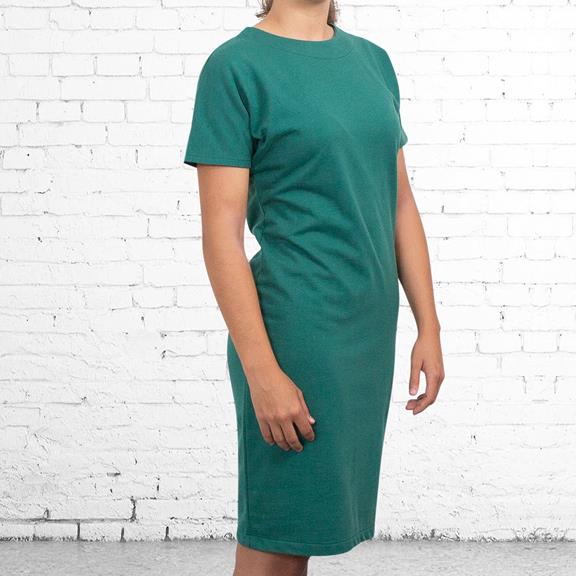 Dress - Recycled Sweat Fabric - Greenº 6