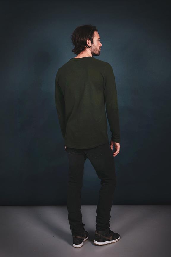 Longsleeve T-Shirt - Dark Green 4