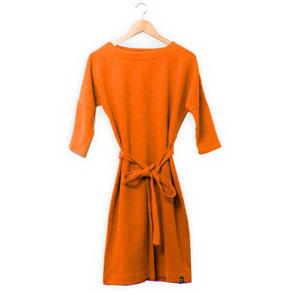 Kleid Recycelt Orange 1