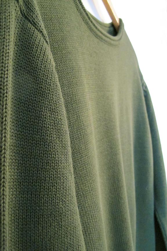 Knit Sweater - Dark Green 3