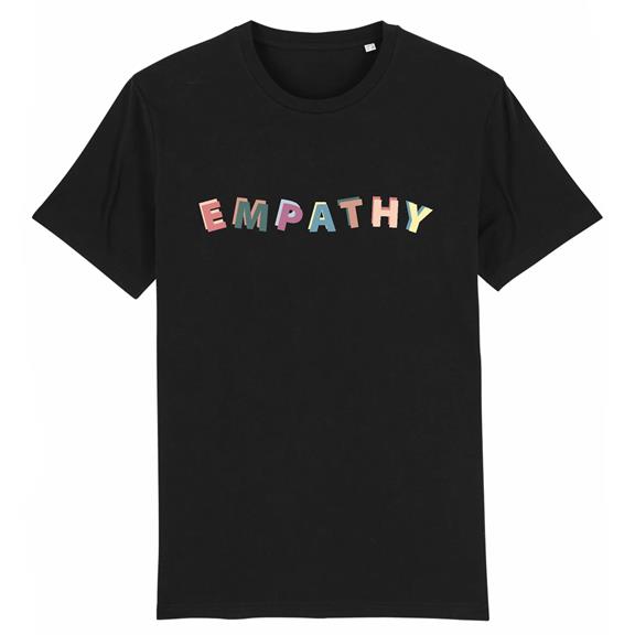 T-Shirt Empathy Zwart 1