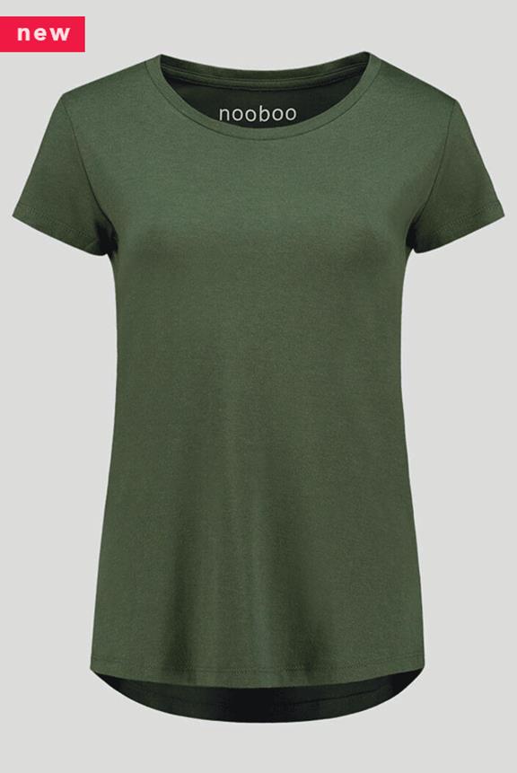 Bamboo T-Shirt - Army Green 1