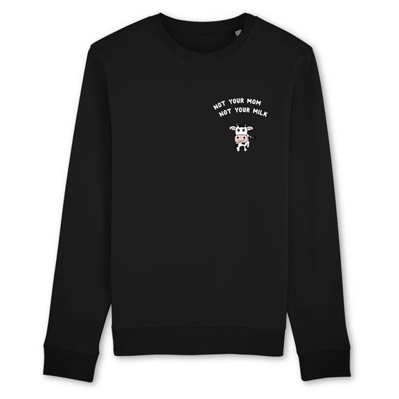 Sweatshirt Not Your Mom Black 1