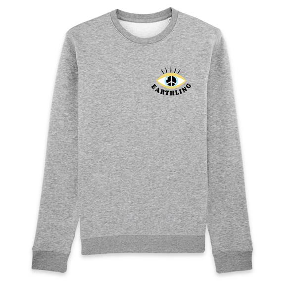 Sweatshirt Earthling Grey 1