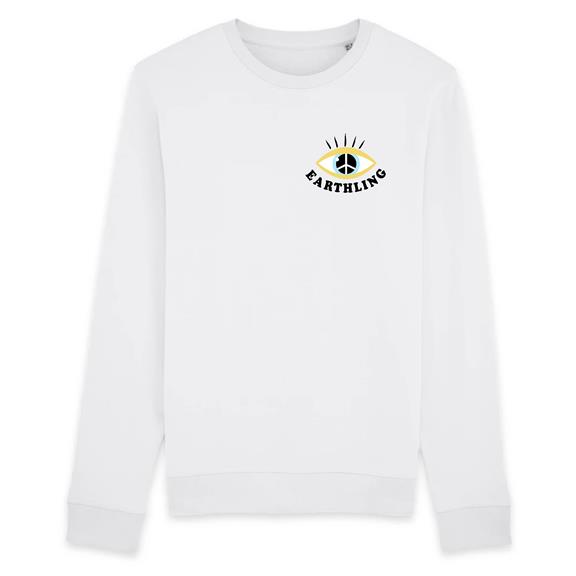 Sweatshirt Earthling White 1