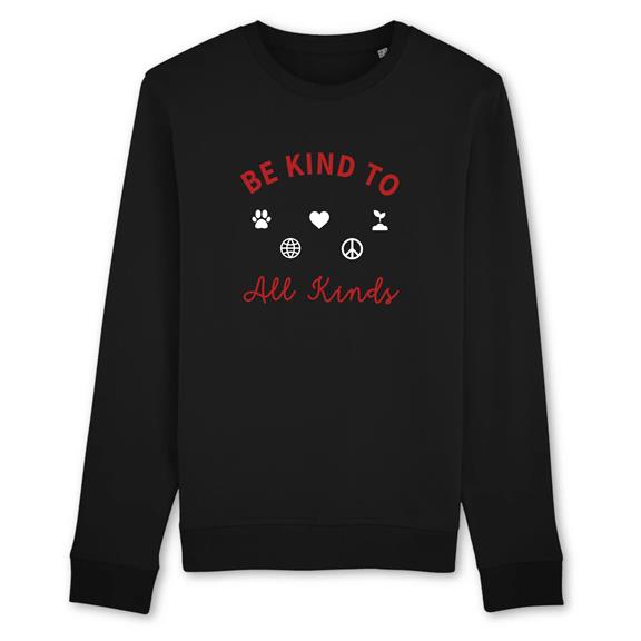 Sweatshirt Be Kind Black 1