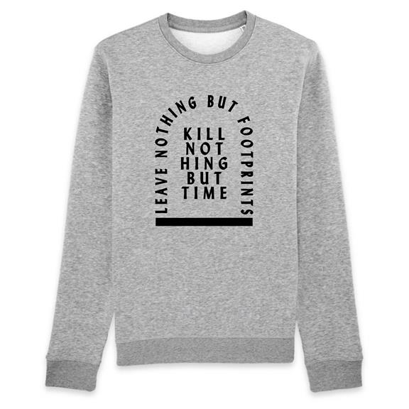 Sweatshirt Kill Nothing Grey 1