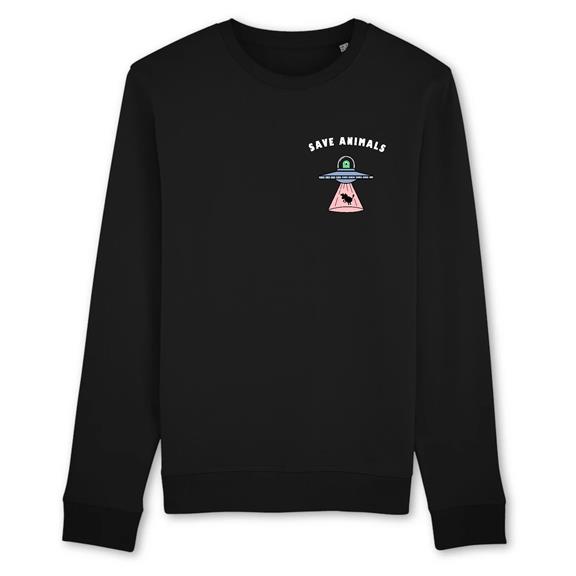Sweater Save Animals Black 1