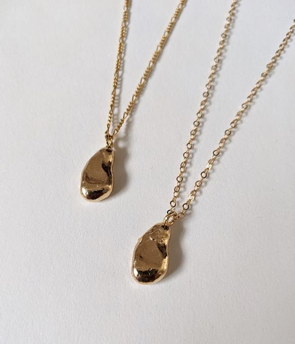 Necklace Java Drop Gold Plated 1