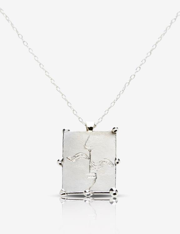 Necklace Padma Recycled Silver 1