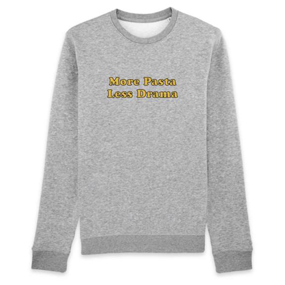 Sweatshirt Less Drama Grey 1