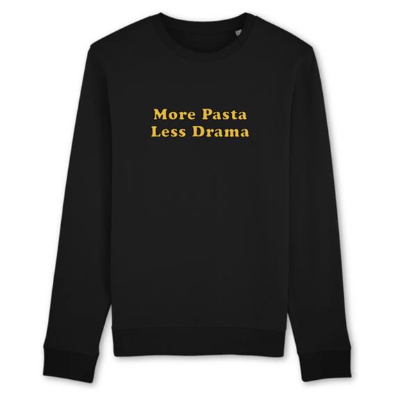 Sweatshirt Less Drama Black  1