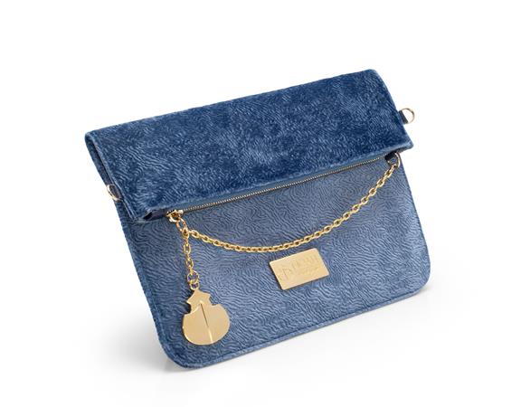 Bag Padova Velvet Blue 4