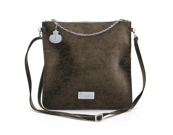Clutch Padova Velvet - Grey from Shop Like You Give a Damn