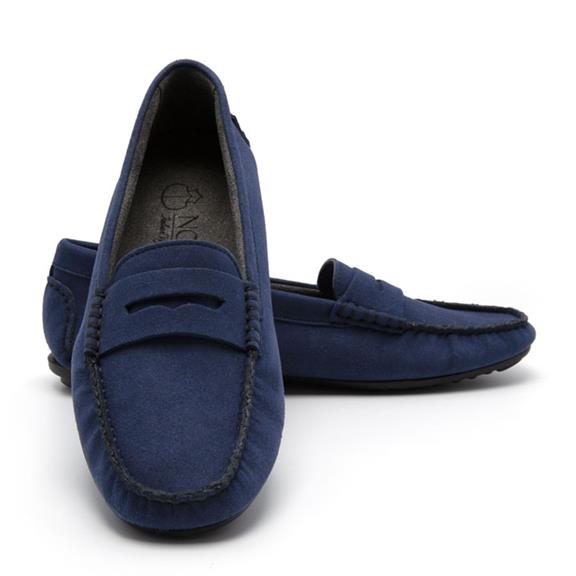 For Her & Him Tony Suede - Blue 2