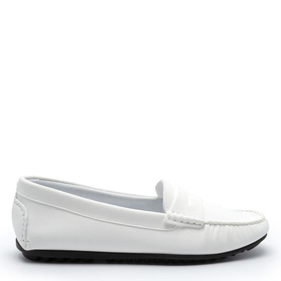 For Her & Him Tony Suede - White from Shop Like You Give a Damn