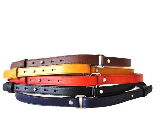 Como Belt Red Orange from Shop Like You Give a Damn