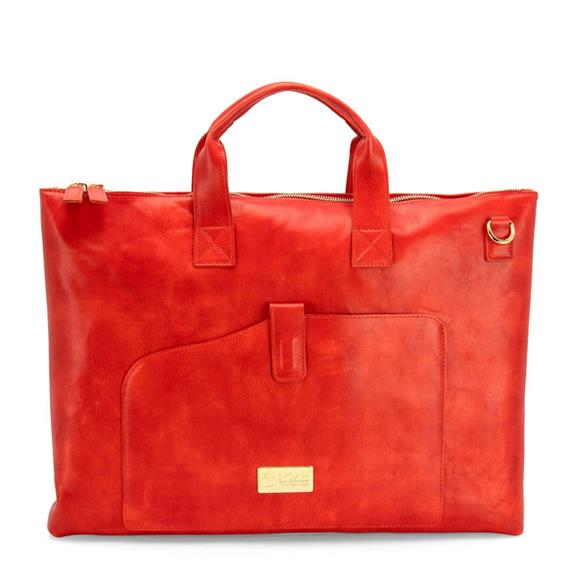 Unisex Business Bag Verona - Red Orange via Shop Like You Give a Damn