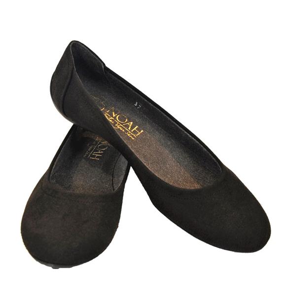 Flats Mia Suede - Black from Shop Like You Give a Damn