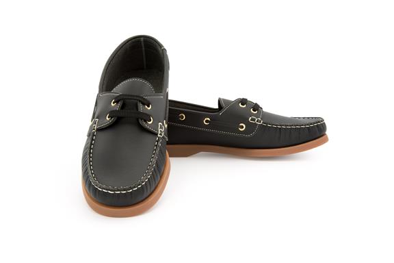 Sailing Shoes For Her & Him Alex Nappa - Black from Shop Like You Give a Damn