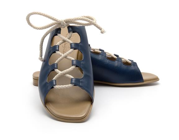 Sandal Virginia Nappa - Blue from Shop Like You Give a Damn