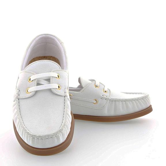 Unisex Boat Shoes Alex Suede - White 2