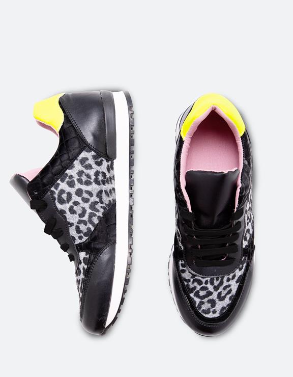 Sneakers Black Leopard 2