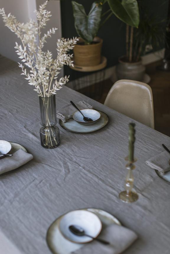 Tablecloth Grey 160 X 300 Cm 3