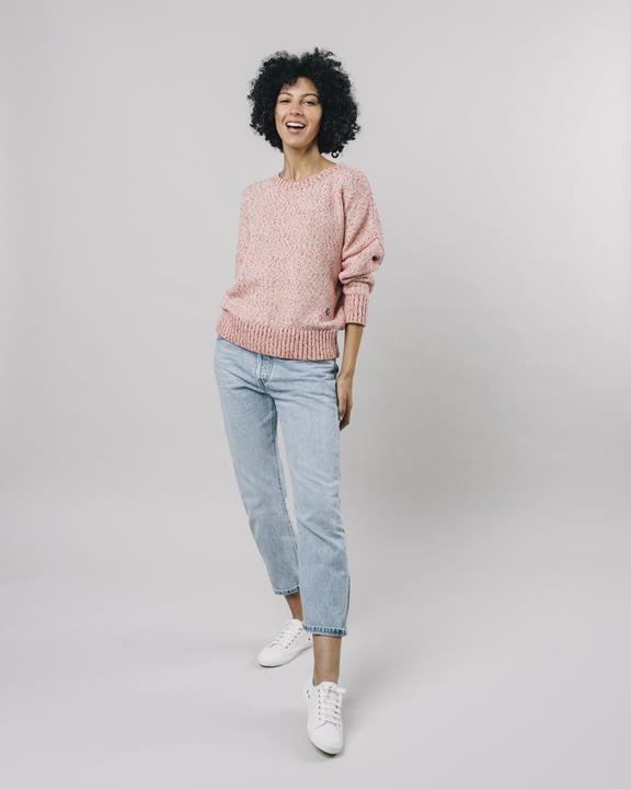 Sweater Mouline Coral 2