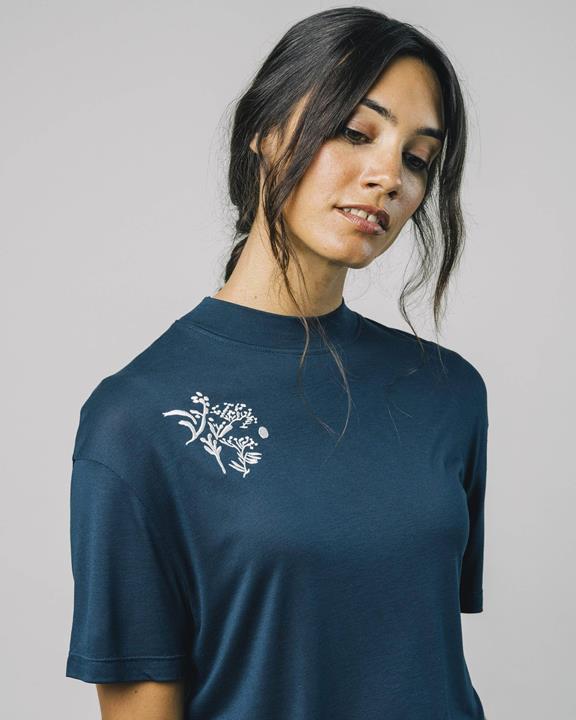 T-Shirt Blossom Donkerblauw 4
